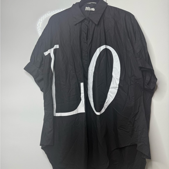 Black Button Down Shirt - Picture 2 of 16